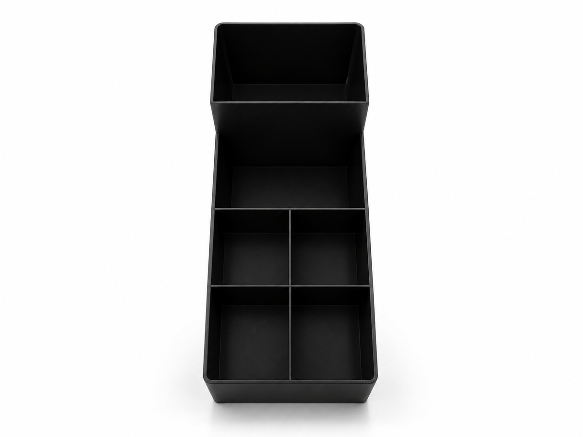 CUP KEEPER Organisateur pour station café, 6 compartiments, noir