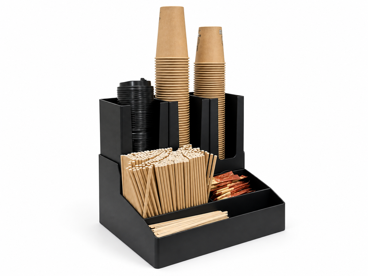 CUP KEEPER Organisateur modulable pour station café, 6 compartiments