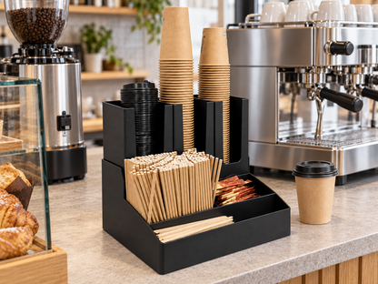 CUP KEEPER Organisateur modulable pour station café, 6 compartiments