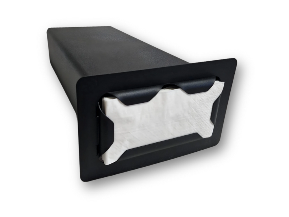 Built-in Napkin Dispenser Black 33×33 cm (1/8)